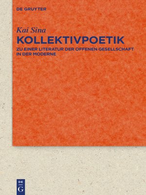 cover image of Kollektivpoetik